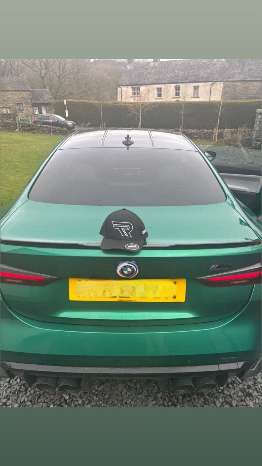 RealTalk Black/White Trucker Cap