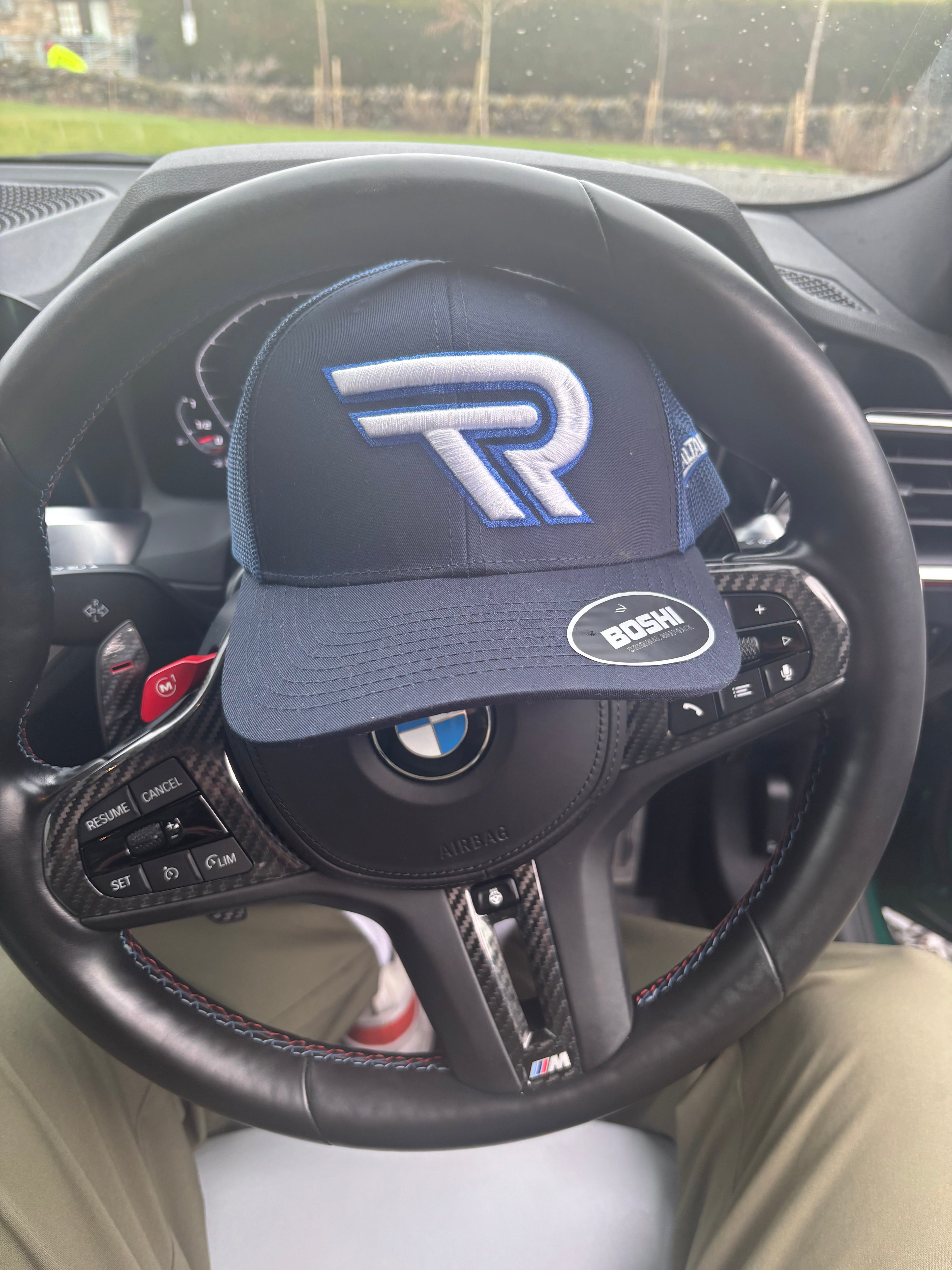 RealTalk Navy/White Trucker Cap